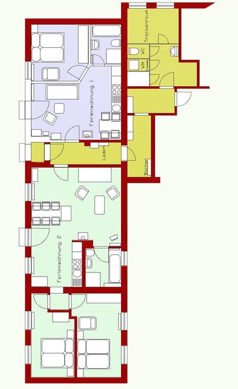 Ferienhaus Gebind Kranichfeld المظهر الخارجي الصورة